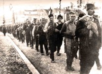 Јединице 13. српског корпуса НОВЈ у ослобођеном Нишу 14. октобра 1944. године Фото: Википдија, Викимедија