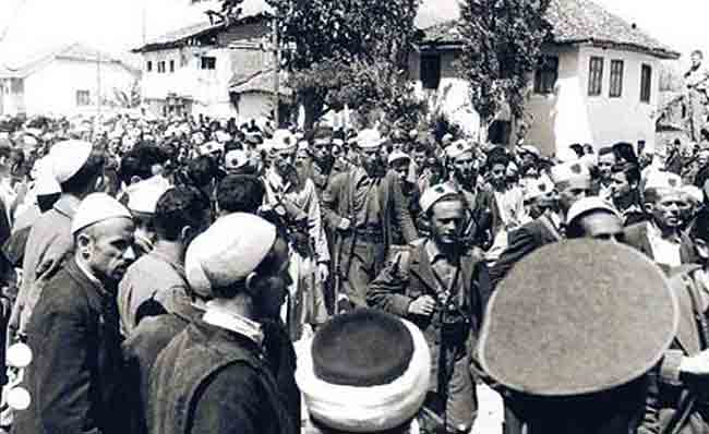 Бали Комбетар (Балисти), Призрен 1944. Фото: Википедија